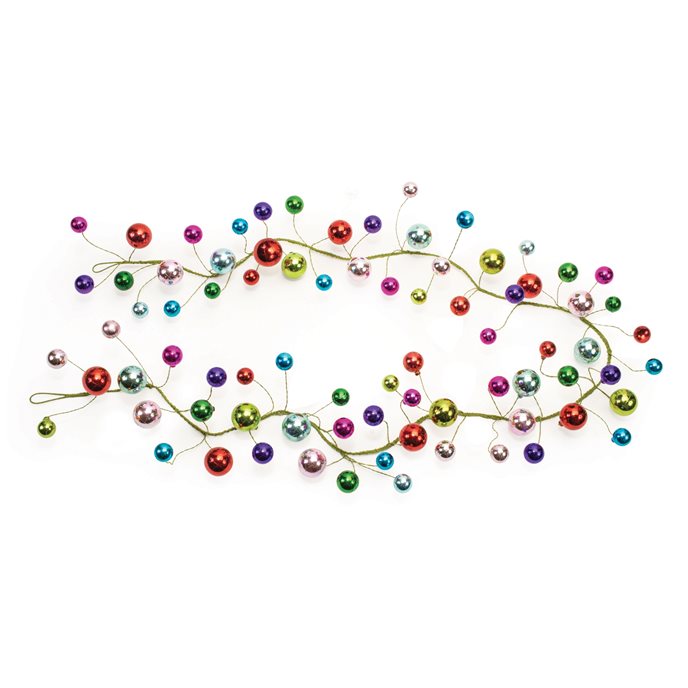 Multicolor Mini Oranment Garland (Set of 2) Thumbnail