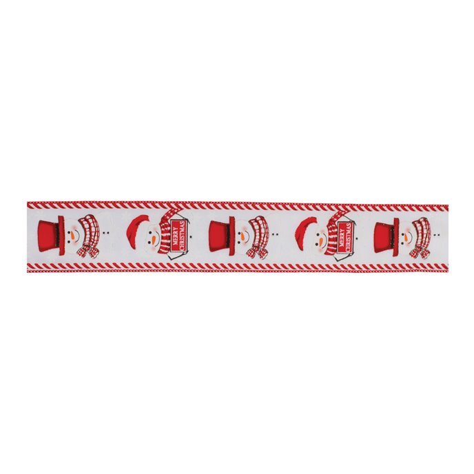 Holiday Snowman Ribbon (Set of 2) Thumbnail