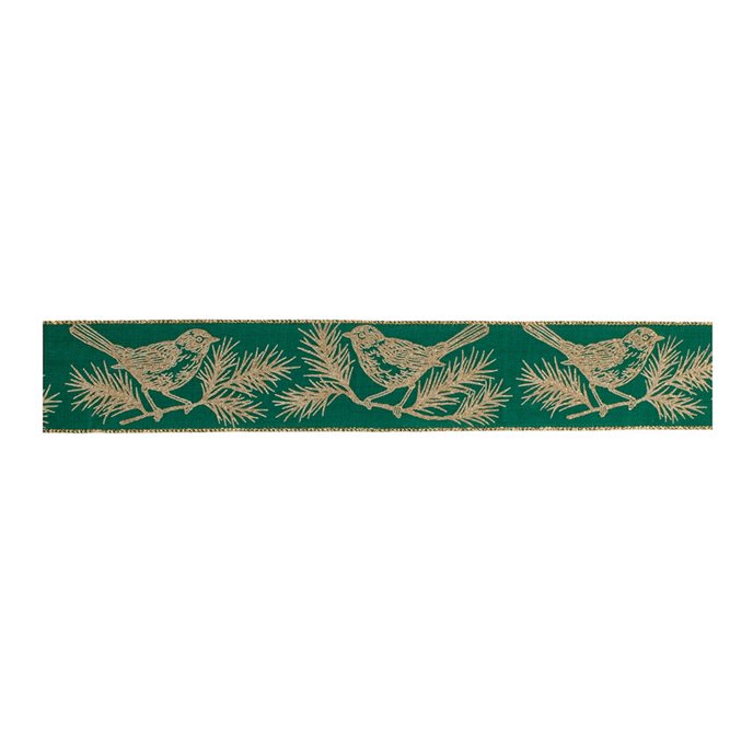 Chickadee Bird Pine Ribbon (Set of 2) Thumbnail