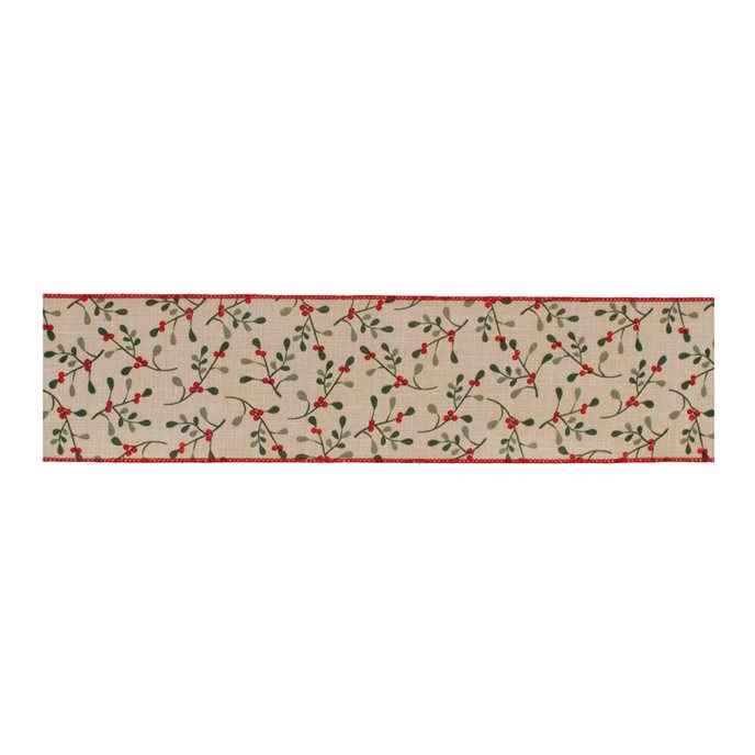 Holiday Berry Ribbon 4" x 10 yds Thumbnail