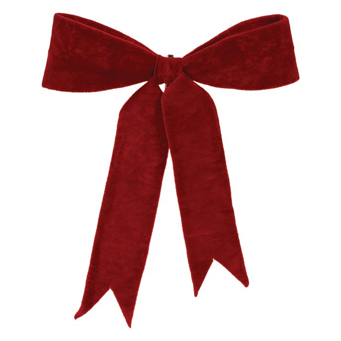 Red Wired Holiday Bow (Set of 2) Thumbnail