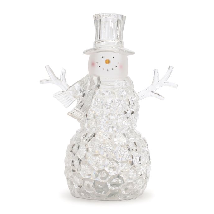 LED Snowman Snow Globe (Set of 2) Thumbnail