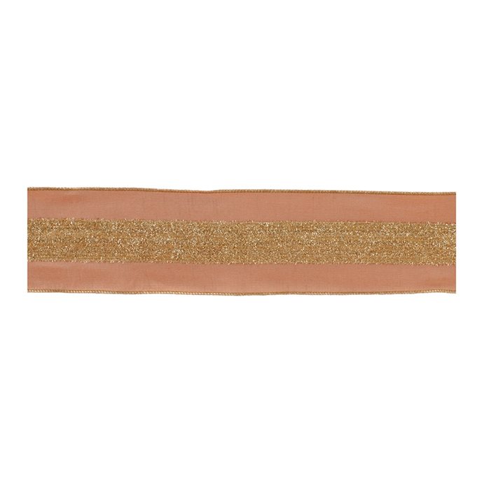 Gold Shimmer Wired Ribbon (Set of 2) Thumbnail