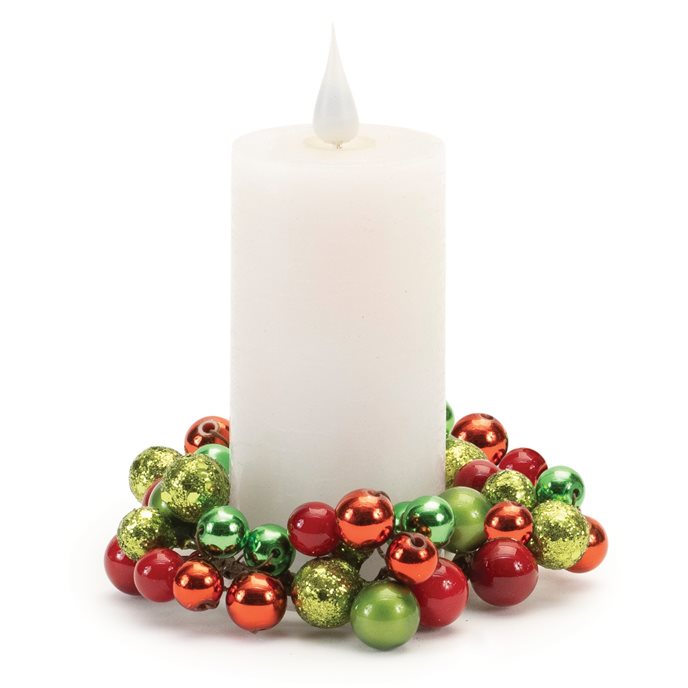 Mini Ornament Cluster Candle Ring (Set of 6) Thumbnail