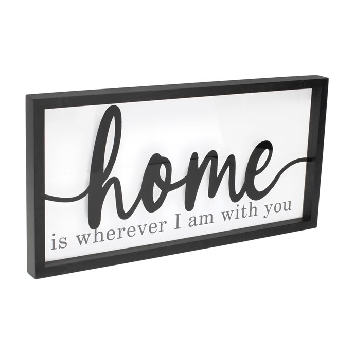 Home Sentiment Sign 23.5"L Thumbnail