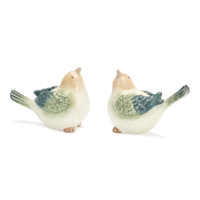 Terra Cotta Bird Figurine (Set of 4) Thumbnail