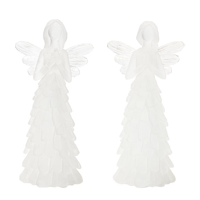 Frosted Angel Figurine (Set of 4) Thumbnail