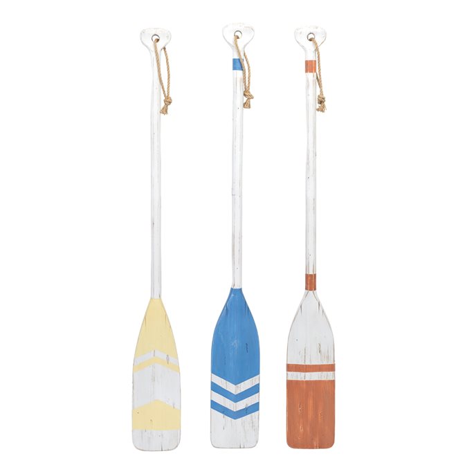 Fir Wood Oar Décor (Set of 3) Thumbnail