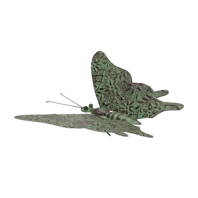 Iron Metal Butterfly Garden Accent 12.5"L Thumbnail