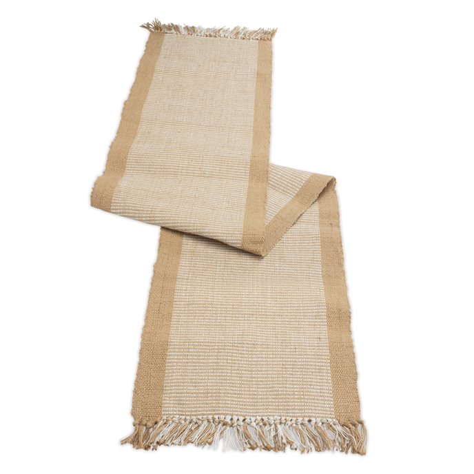 Woven Jute Table Runner 79.5"L Thumbnail