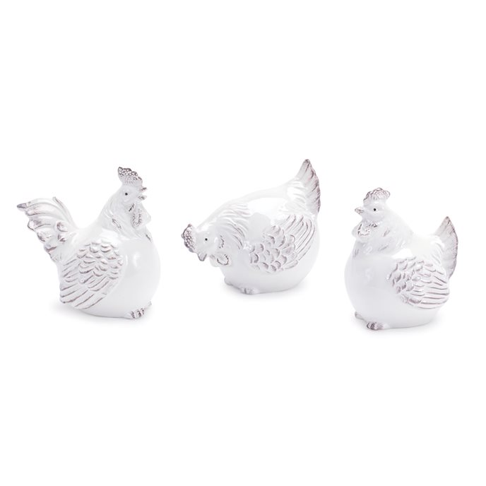 Ceramic Chicken Decor (Set of 6) Thumbnail