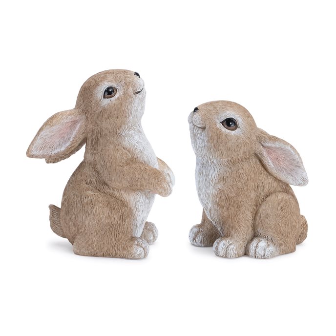 Woodland Bunny Figurine (Set of 4) Thumbnail