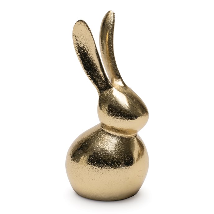 Modern Metal Bunny Decor (Set of 2) Thumbnail