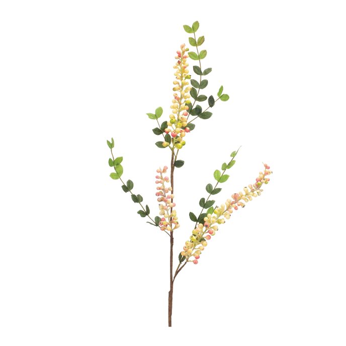 Pink Berry Foliage Spray (Set of 6) Thumbnail