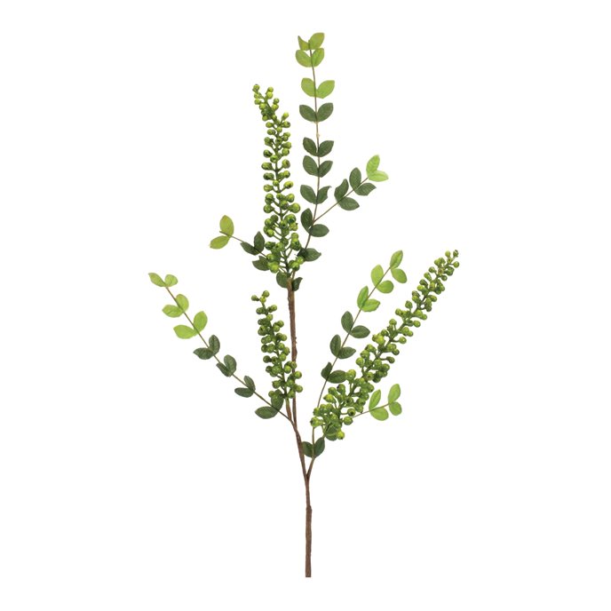 Green Berry Foliage Spray (Set of 6) Thumbnail