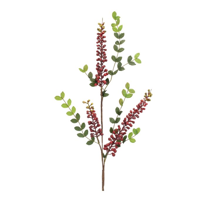 Burgandy Berry Foliage Spray (Set of 6) Thumbnail