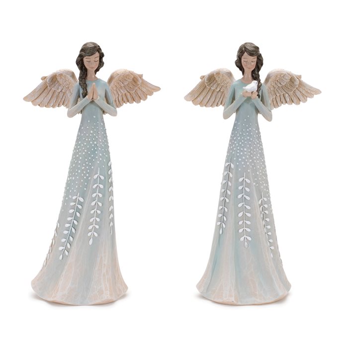 Serene Angel Figurine (Set of 2) Thumbnail