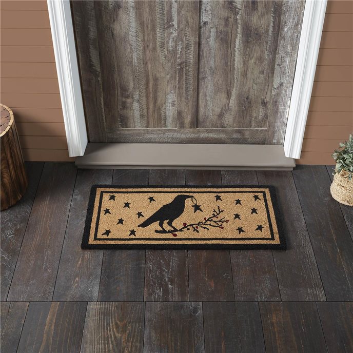 Raven Stars Coir Rug Rect 17x36 Thumbnail