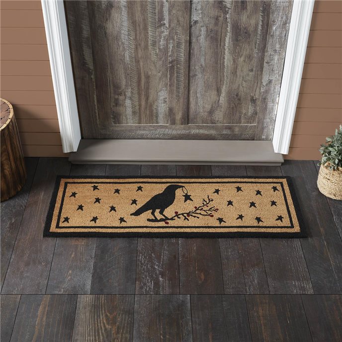 Raven Stars Coir Rug Rect 17x48 Thumbnail