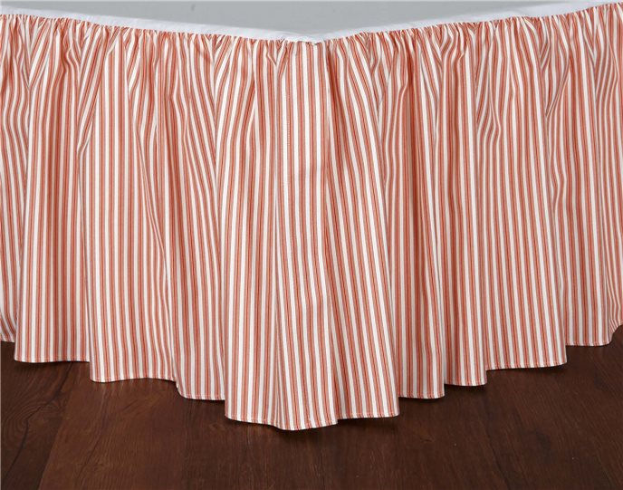 Cottage Rose Twin Size Bed Skirt 15 inch Drop Thumbnail