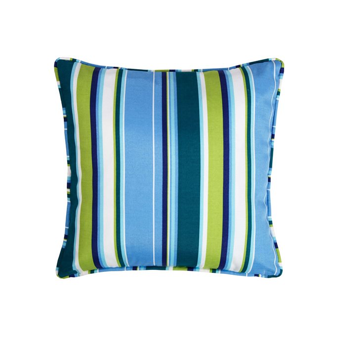 Zealand 17" x 17" Square Pillow - Stripe Thumbnail