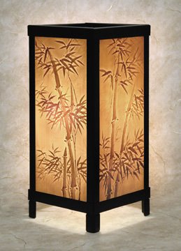 Bamboo Luminaire by Porcelain Garden Thumbnail